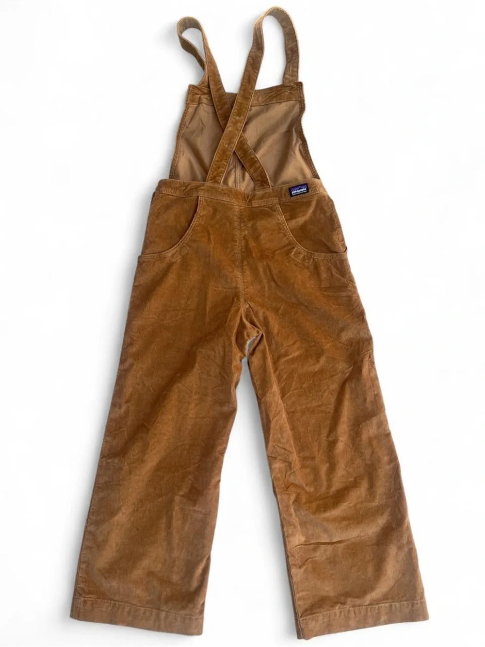 NWT Patagonia Corduroy Stand Up Overalls Size 10 Wide Leg - Picture 2 of 8